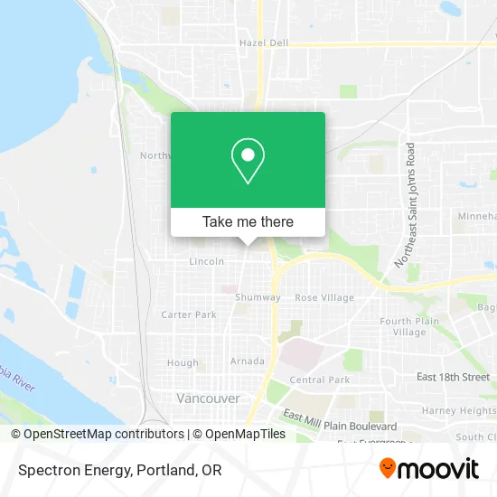 Mapa de Spectron Energy