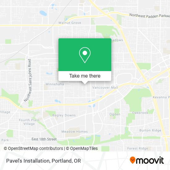 Pavel's Installation map