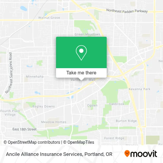 Ancile Alliance Insurance Services map