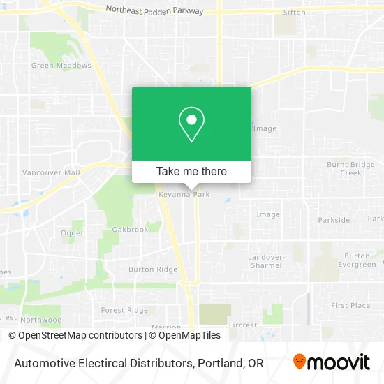 Mapa de Automotive Electircal Distributors