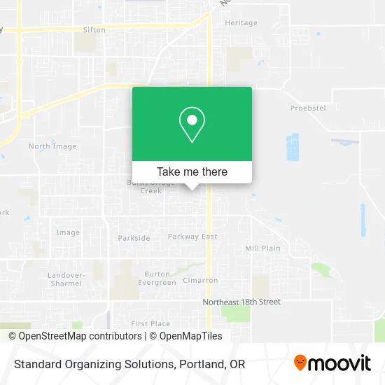 Standard Organizing Solutions map
