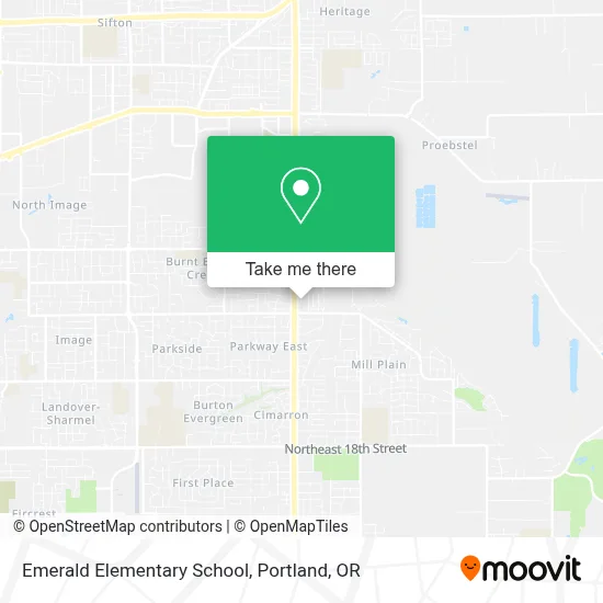 Emerald Elementary School map