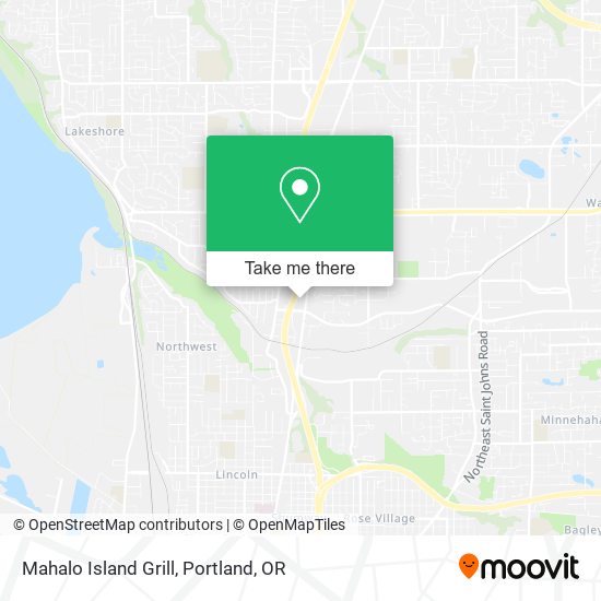 Mapa de Mahalo Island Grill