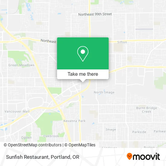 Mapa de Sunfish Restaurant