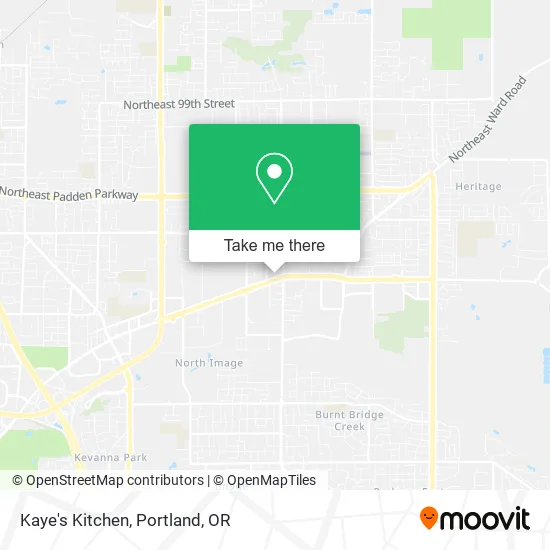 Mapa de Kaye's Kitchen