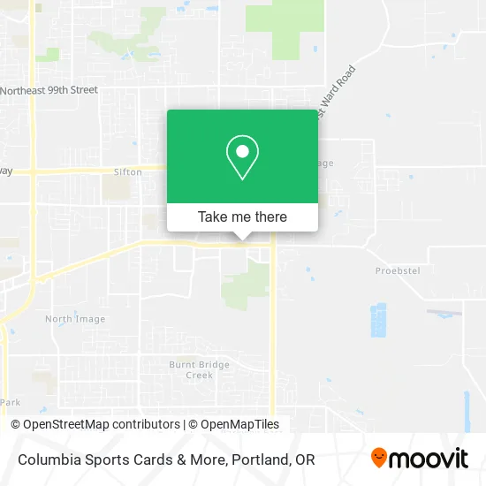Mapa de Columbia Sports Cards & More