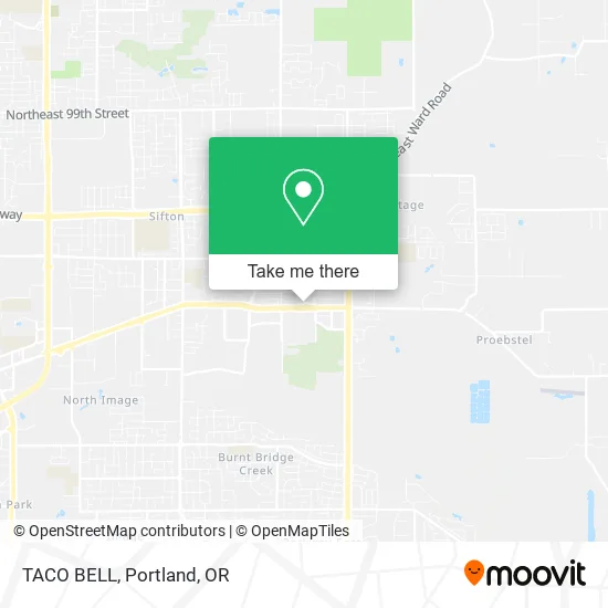 TACO BELL map