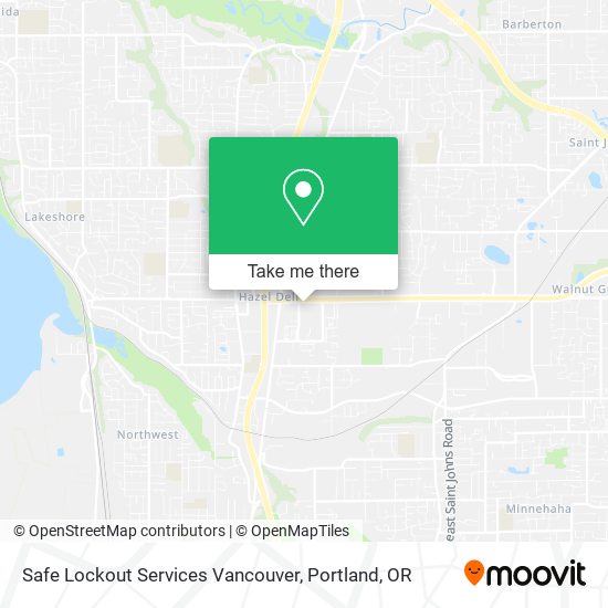 Safe Lockout Services Vancouver map