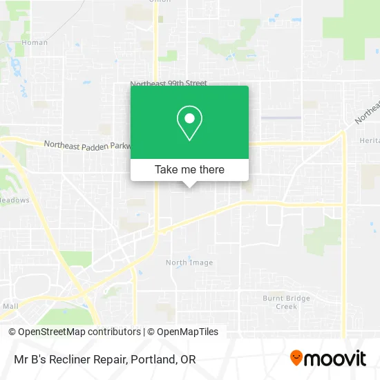 Mapa de Mr B's Recliner Repair