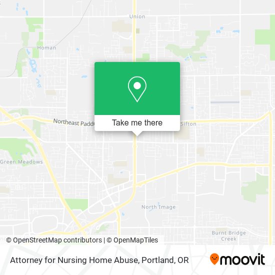 Attorney for Nursing Home Abuse map