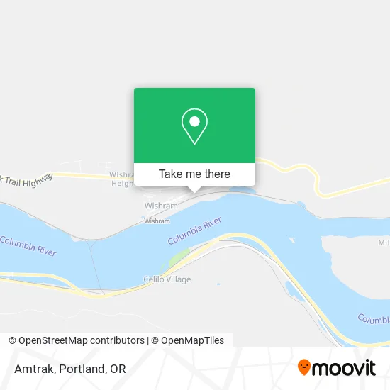 Mapa de Amtrak