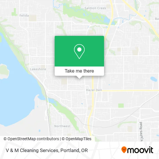 Mapa de V & M Cleaning Services