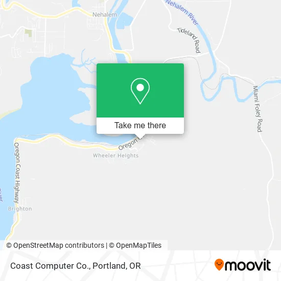 Mapa de Coast Computer Co.