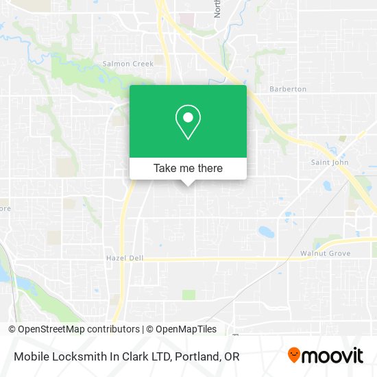 Mapa de Mobile Locksmith In Clark LTD