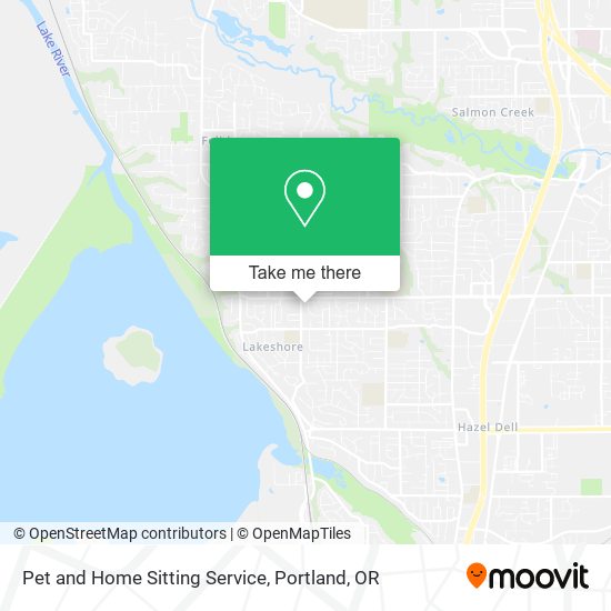 Mapa de Pet and Home Sitting Service