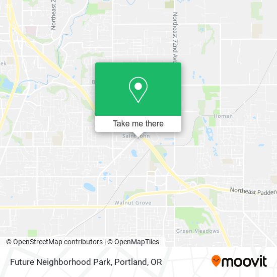 Mapa de Future Neighborhood Park