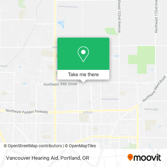 Mapa de Vancouver Hearing Aid
