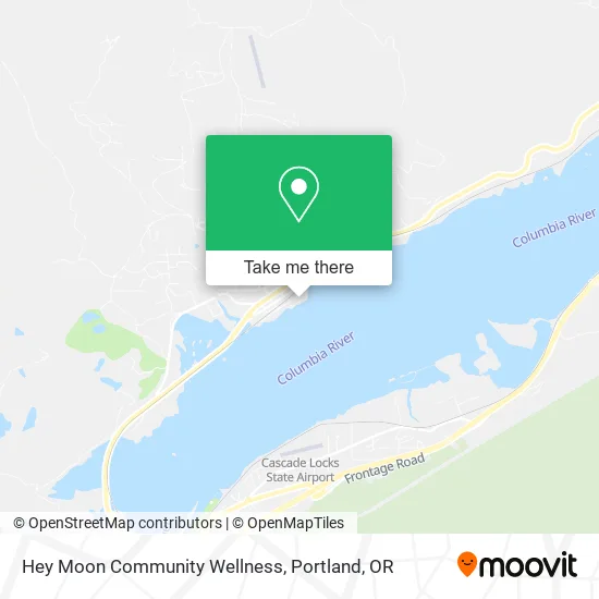 Hey Moon Community Wellness map