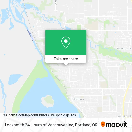 Mapa de Locksmith 24 Hours of Vancouver Inc