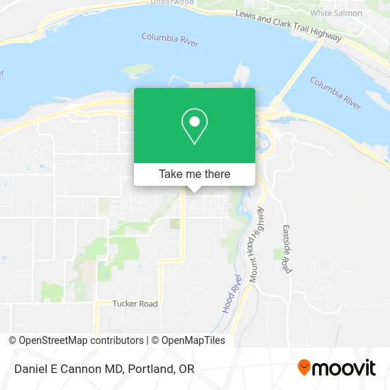 Daniel E Cannon MD map