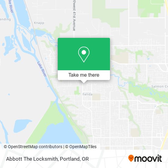 Mapa de Abbott The Locksmith