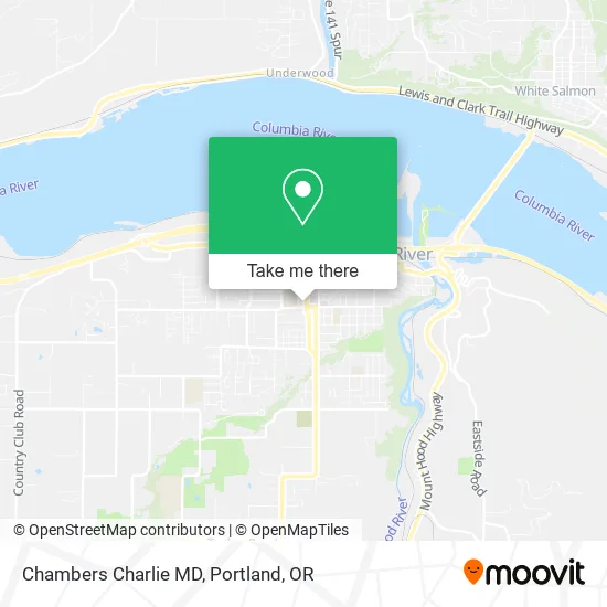 Mapa de Chambers Charlie MD