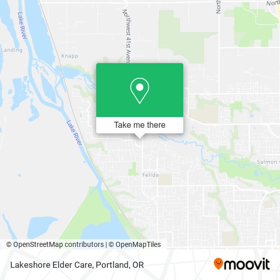 Mapa de Lakeshore Elder Care