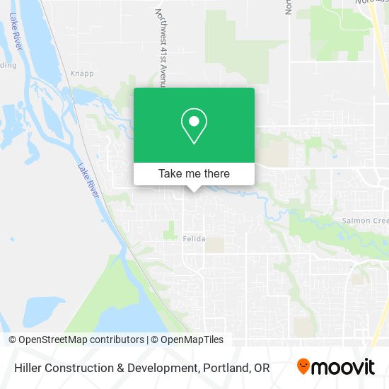 Hiller Construction & Development map