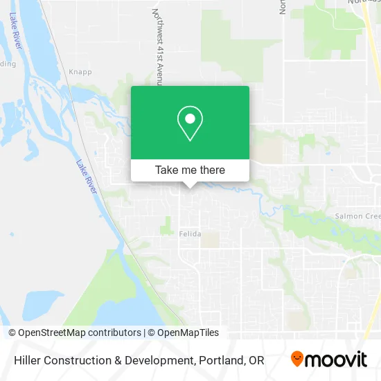 Hiller Construction & Development map