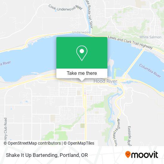 Shake It Up Bartending map