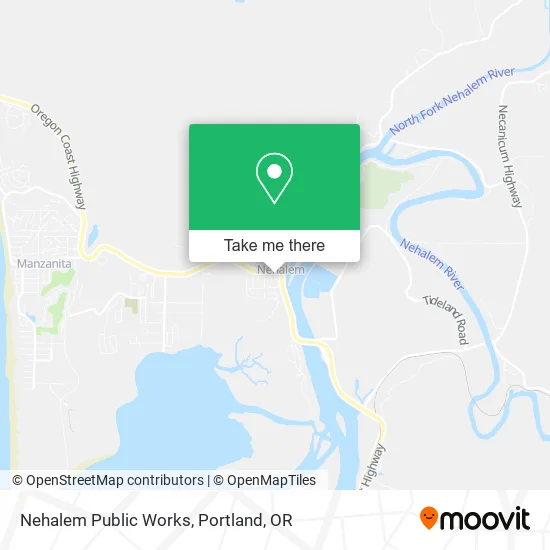 Mapa de Nehalem Public Works