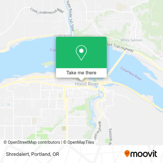 Shredalert map