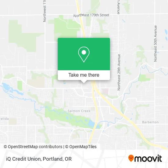 Mapa de iQ Credit Union