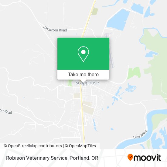 Mapa de Robison Veterinary Service