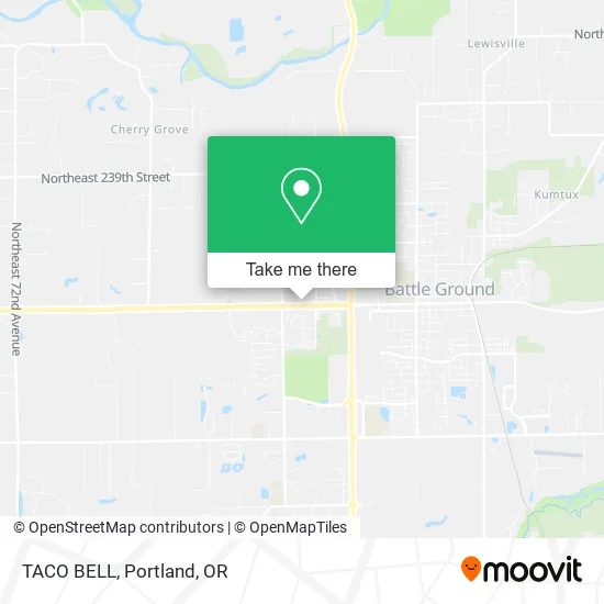 Mapa de TACO BELL