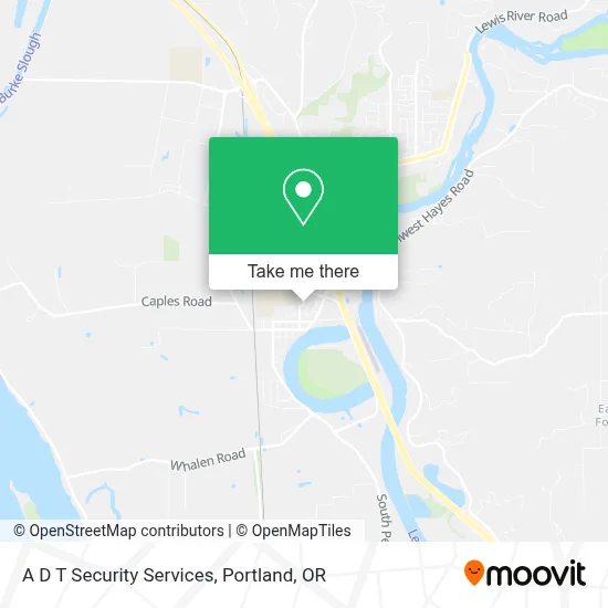 A D T Security Services map