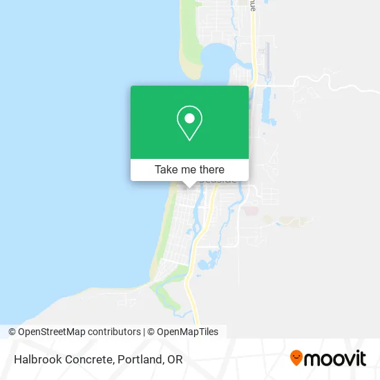 Halbrook Concrete map