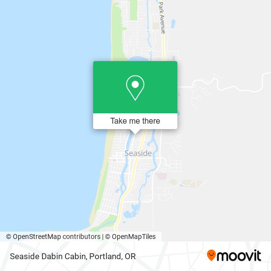 Seaside Dabin Cabin map