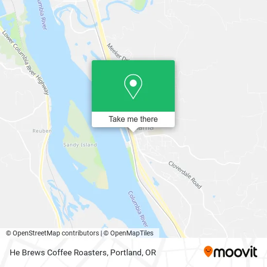 Mapa de He Brews Coffee Roasters
