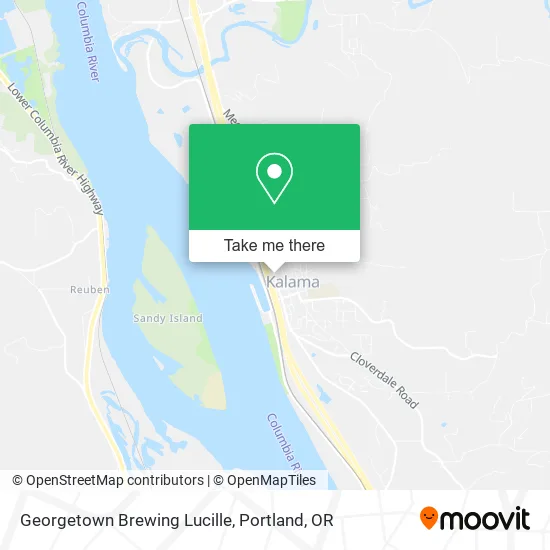 Mapa de Georgetown Brewing Lucille