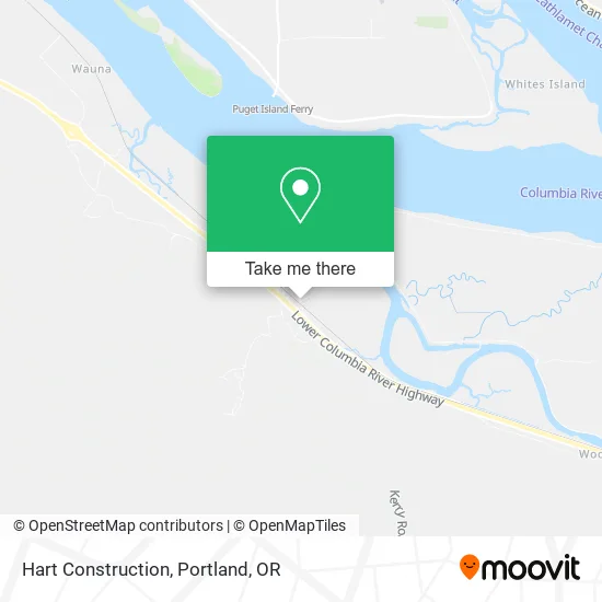 Hart Construction map