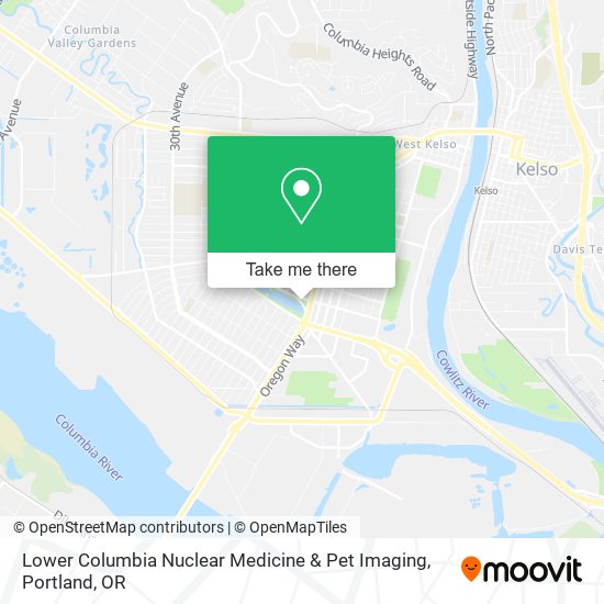 Lower Columbia Nuclear Medicine & Pet Imaging map