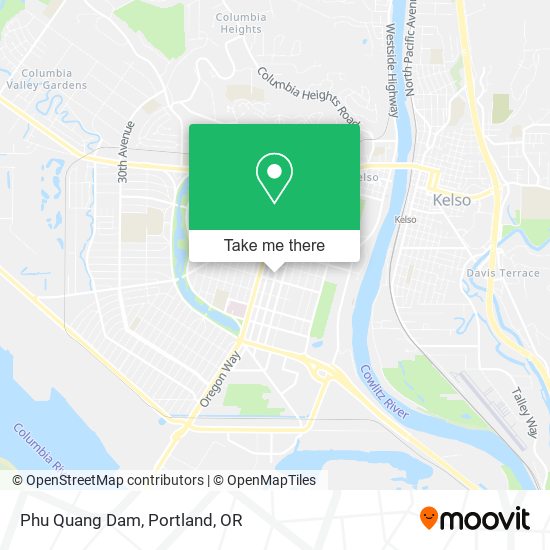 Mapa de Phu Quang Dam