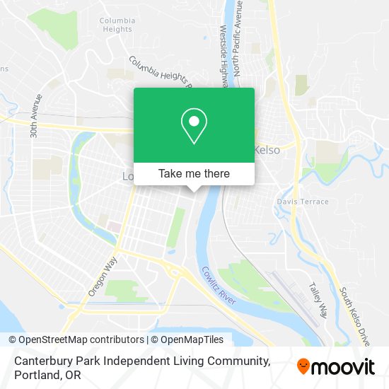 Canterbury Park Independent Living Community map