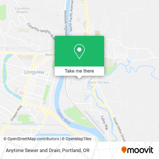 Anytime Sewer and Drain map