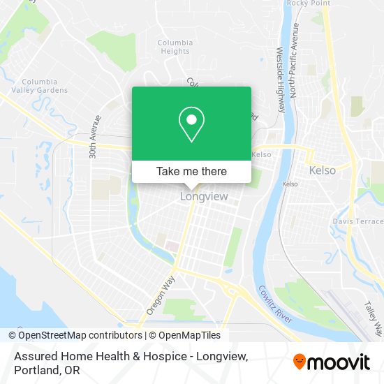 Mapa de Assured Home Health & Hospice - Longview