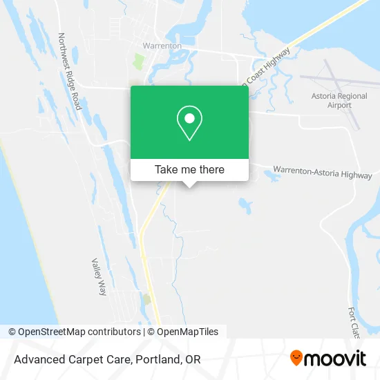Advanced Carpet Care map