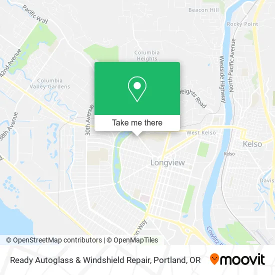 Mapa de Ready Autoglass & Windshield Repair