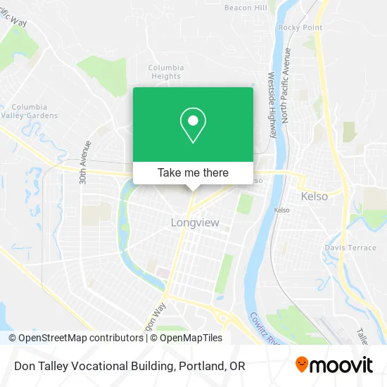 Mapa de Don Talley Vocational Building