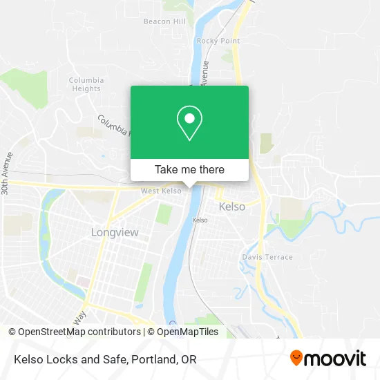Mapa de Kelso Locks and Safe